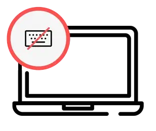 Не работает клавиатура на ноутбуке