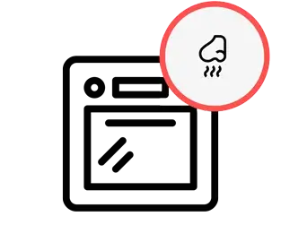 Посторонний запах из духовки