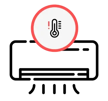 Несоответствие температуры на пульте