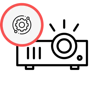 Проектор виснет​