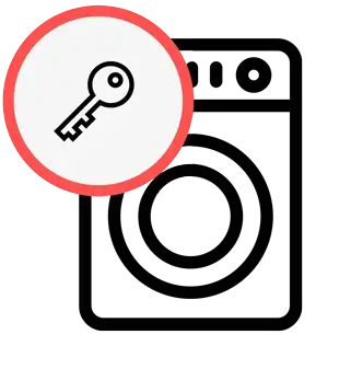 В стиральную машину попал посторонний предмет